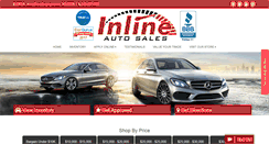 Desktop Screenshot of inlineautosale.com